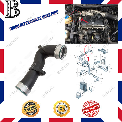 Turbo intercooler hose for - hose, vw