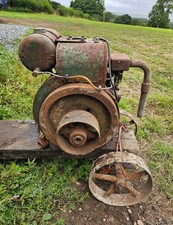 Vintage Petter A1 Stationary Engine 2.5 bhp hand crank petrol farming bygone