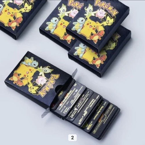 55pcs pokemon card foil - card, black
