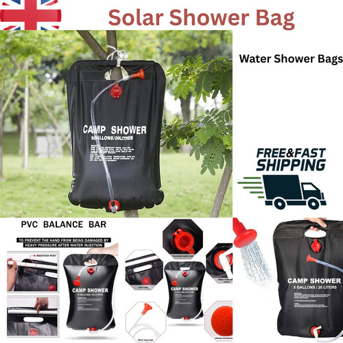 20l shower bag solar outdoor - solar,