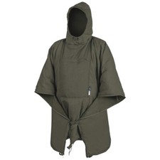 Helikon Swagman Roll Insulated Poncho Hooded Coat Climashield Apex Taiga Green
