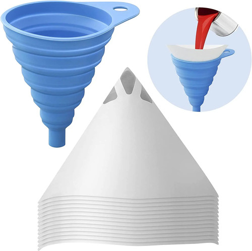 Funnel filter paper cone cups - funnel,