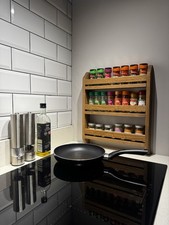 Handmade Rustic Wooden Spice