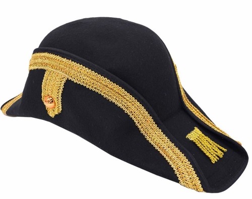 Hand made bicorn hat - soft, felt