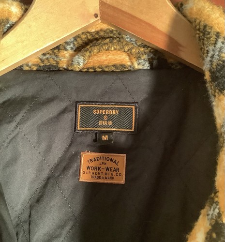 Superdry yellow black - yellow/black, check