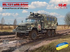 ICM35019 - ICM 1:35 - ZiL-131131 Armed Fo Ukraine with driver