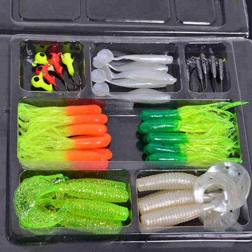 Pcs soft worm fishing - pcs,