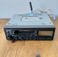Sony XR-5802RDS Original Vintage Cassette Car Player Radio - Untested ⚠️