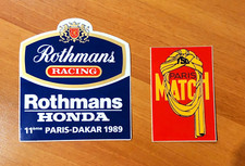 2 sticker PARIS DAKAR sticker