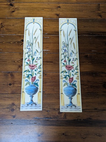 Stovax art nouveau tile - art,