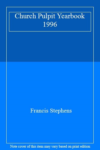 Church pulpit yearbook - church,