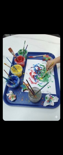 Reusable messy play tray 450mm - messy,