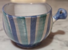 Vintage Studio Pottery Striped