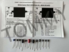 Kit cambio condensatori completo Sega Game Gear