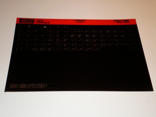 Microfiche spare parts catalog - spare,