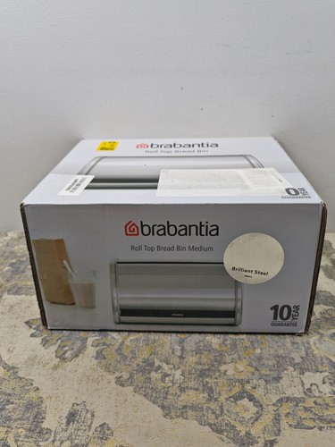 Brabantia roll top bread bin - top,