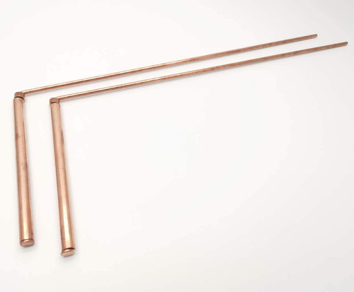 Copper dowsing rod 2pcs - dowsing,
