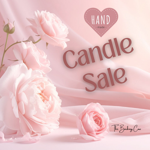 Hand poured soy beeswax - hand,