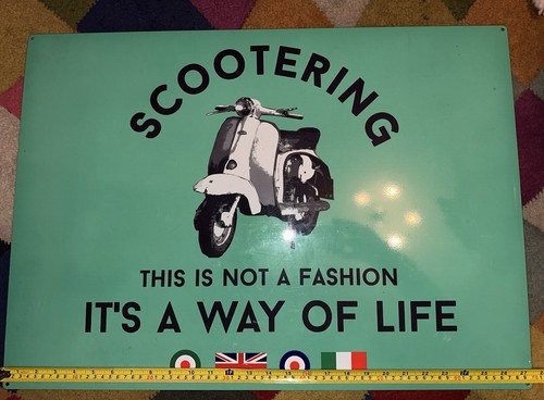 Lambretta vespa metal signs - vespa,