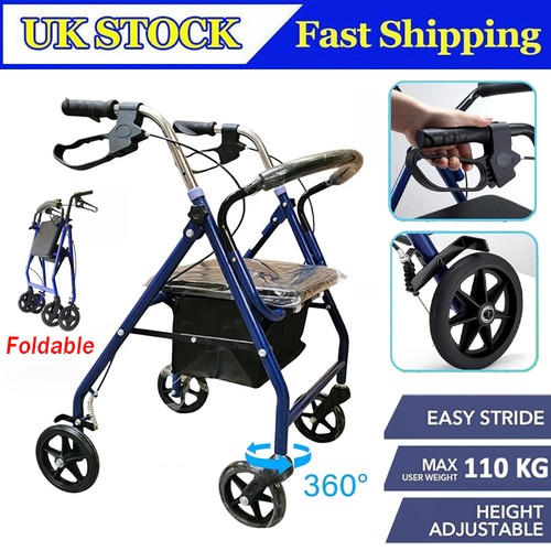 Folding rollator lightweight - folding,
