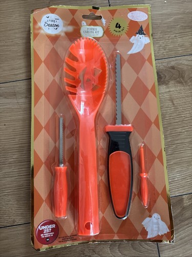 Halloween pumpkin carving kit - pumpkin,