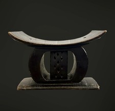 Old Ashanti Akan Wood Carved