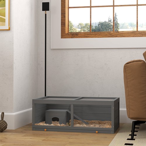 Pawhut wooden hamster cage - pawhut,
