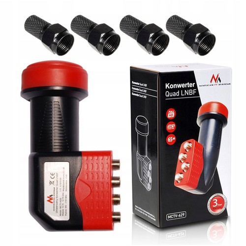Maclean mctv 629 quad lnb - quad, 4k