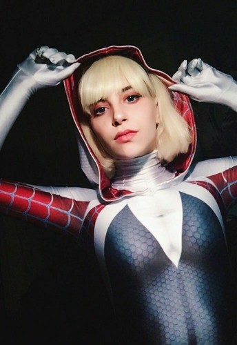 Womens full bodysuit spider - full,