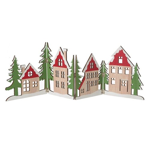 Christmas village wooden - christmas,