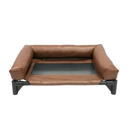 Elevated dog bed - bed, side