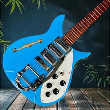 34 inch Blue 325 Basswood Body