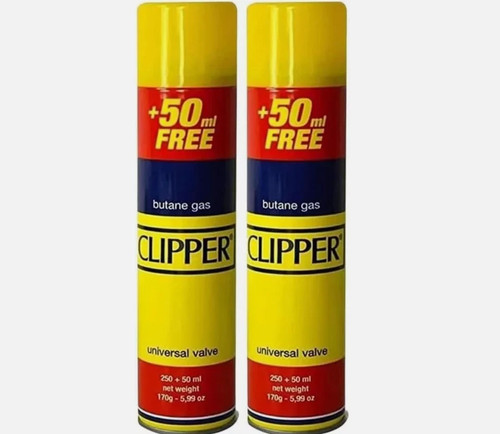 Clipper butane gas lighter - butane,