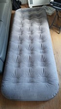 Camping airbed, lightly used, grey, single, great for sleepovers, camping