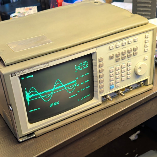54501a digital oscilloscope - hp,