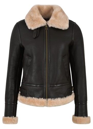 Ladies sheepskin jacket - ladies, b3