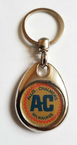Allis chalmers tractor keyring - chalmers,