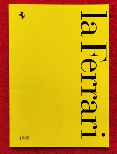 1999 ferrari yearbook - ferrari,