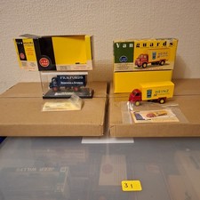 Lledo Vanguards 1.64 Box Vans x2 Thames Trader & Bedford S Type. (7)