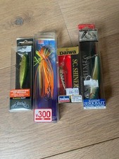 x4 various fishing lures