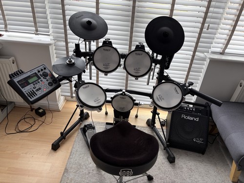 Upgraded roland drums - upgraded,