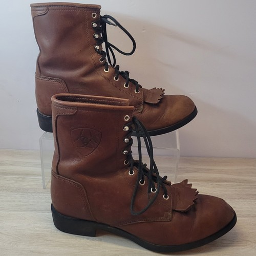 Ariat leather red brown kilte - leather,
