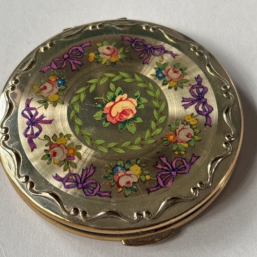 Vintage kigu powder compact - vintage,