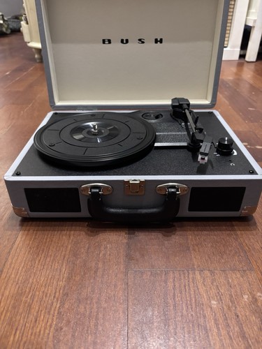 Bush suitcase vinyl player - bush,