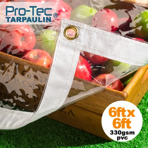 330gsm clear tarpaulin - 330gsm,