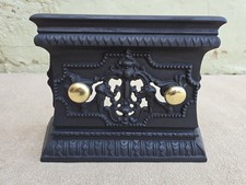 Black Cast Decorative Fire