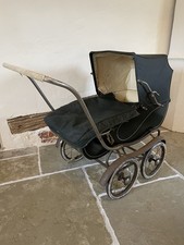 1960-70s  Vintage Tan Sad Pram