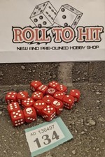 Games Workshop Dice Pack Red