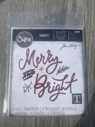 Sizzix tim holtz merry - tim,