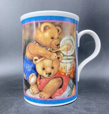 Crown Trent China Teddy Bears with honeypot fine bone china mug England